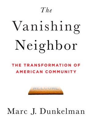 cover image of The Vanishing Neighbor